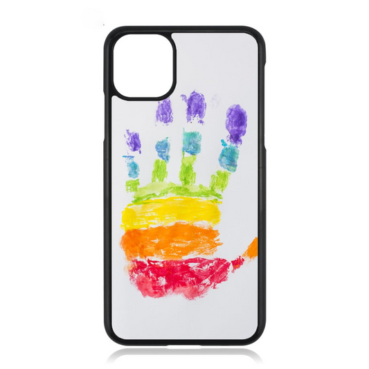 LGBT Rainbow Handprint iPhone Case