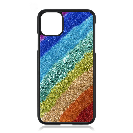 Rainbow Glitter iPhone Case