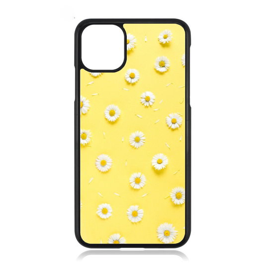 Yellow Daisy Flower Patterned iPhone Case