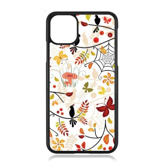 Autumn Floral Patterned iPhone Case