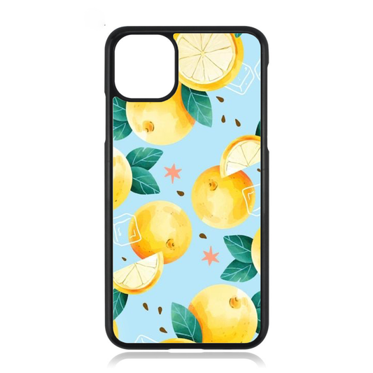 Lemon Fruit Patterned iPhone Case