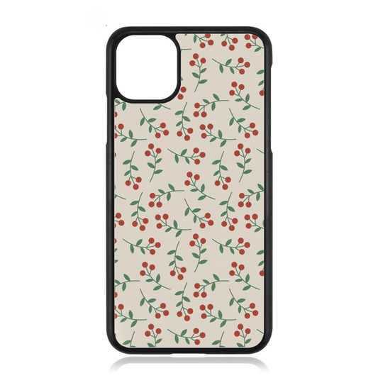 Cherry Flower Patterned iPhone Case