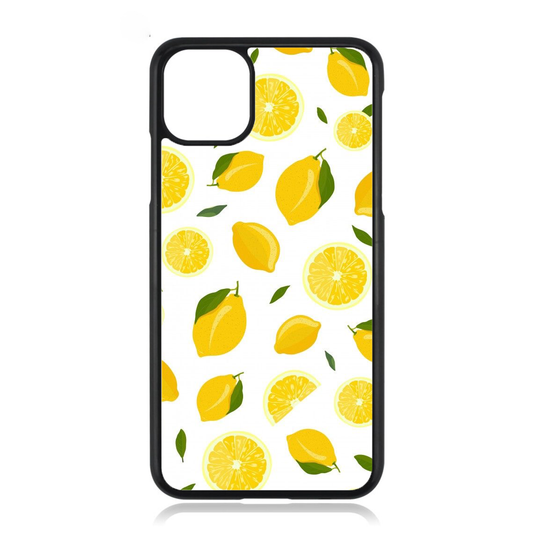 Lemon Print Patterned iPhone Case