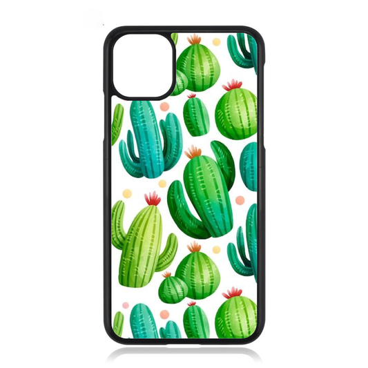 Cute Cactus Patterned iPhone Case