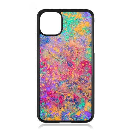 Colorful Abstract Paint Patterned iPhone Case