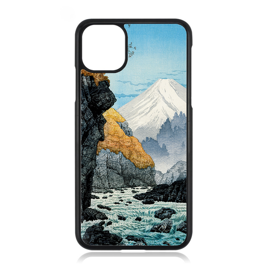 Nature Mountain Lake Art Print iPhone Case