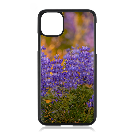 Blue Lupin Flowers iPhone Case