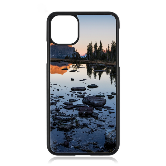 Nature Stoned Lake Mountain Trees iPhone Case