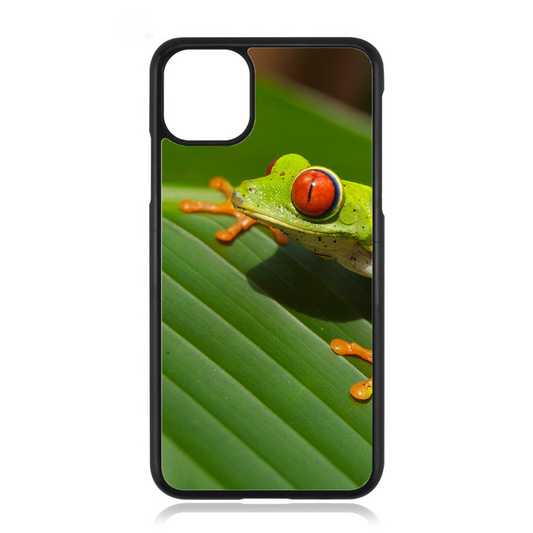 Little Green Frog iPhone Case