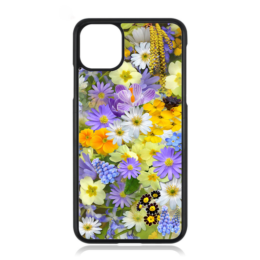 Cute Multi Colored Daisy Patterned iPhone Case