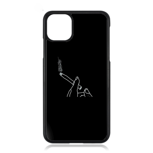 Drawn Smoker iPhone Case