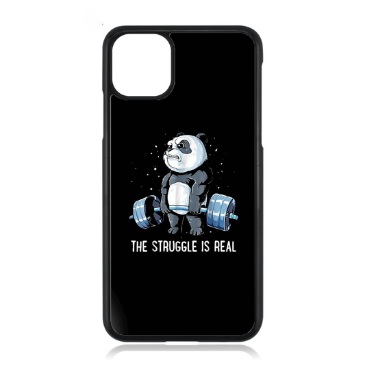 The Struggle Is Real Deadlifts Gym iPhone Case