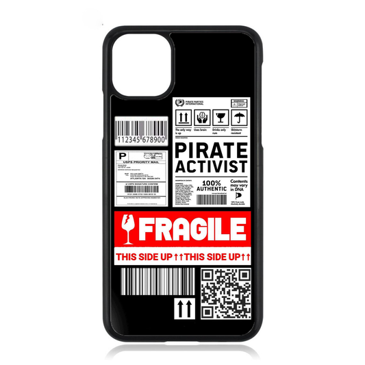 Funny Package Label iPhone Case