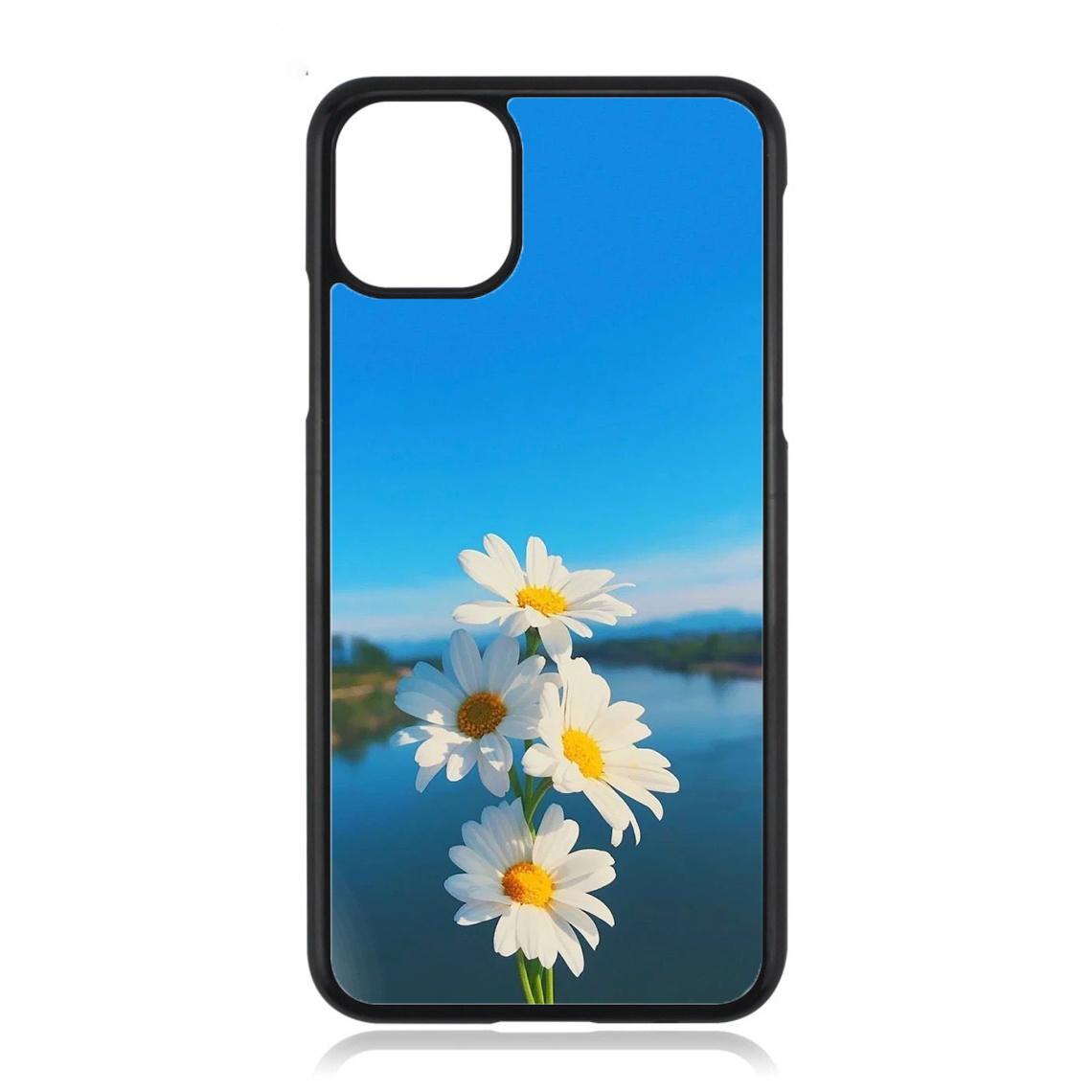 Cute Lake with Daisies iPhone Case