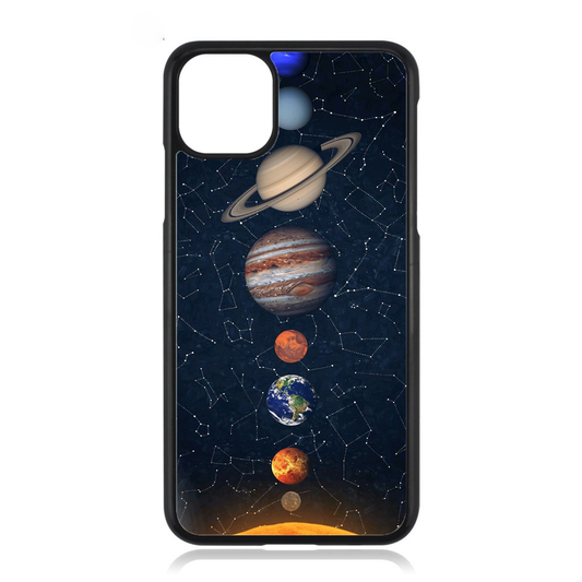 Planets in Space iPhone Case