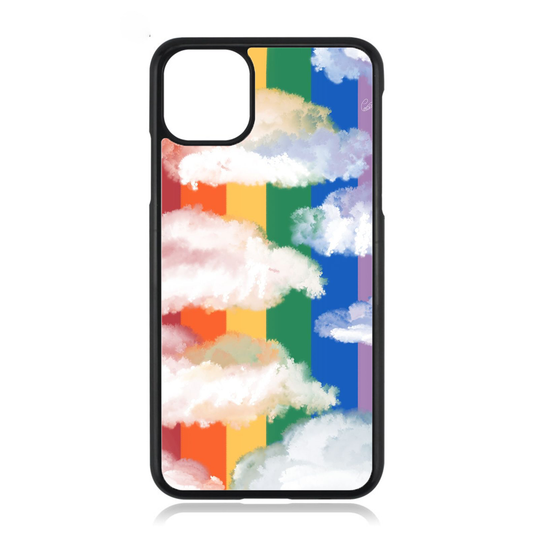 LGBT Cute Clouds iPhone Case