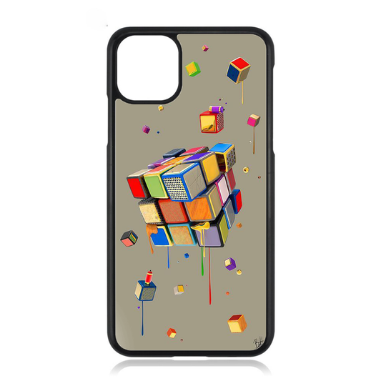 Colorful Rubix Cube iPhone Case