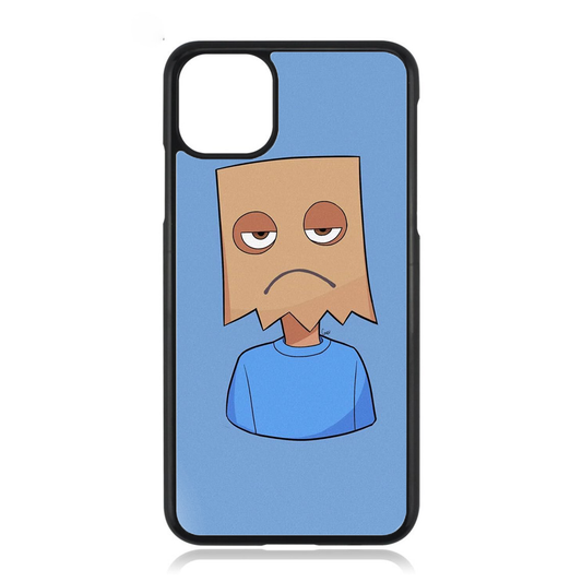 Tired Funny Paper Bag iPhone Case