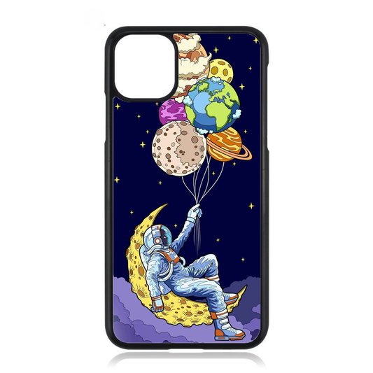 Astronaut In Space iPhone Case