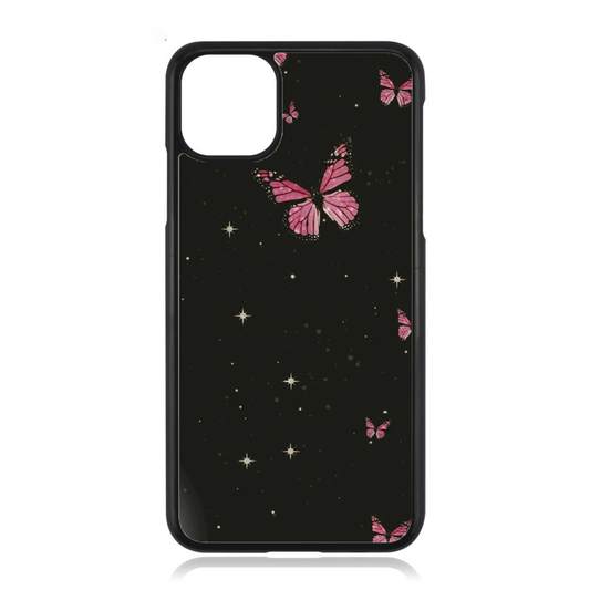 Pink Butterfly iPhone Case