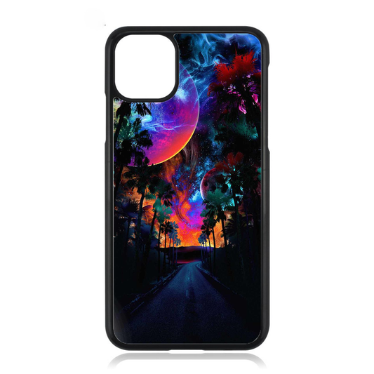 Cool Neon Creative Art iPhone Case