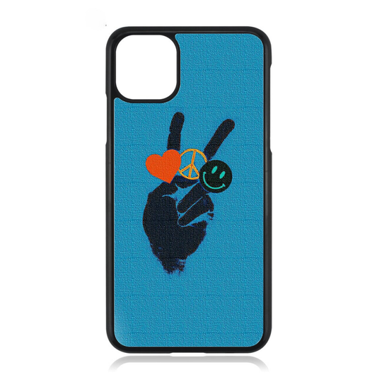 Love Peace Smile iPhone Case