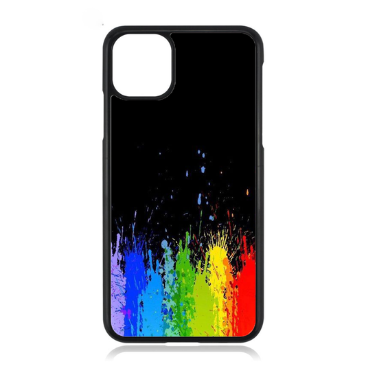 Rainbow Color Splash iPhone Case